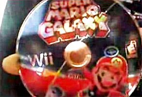 Super Mario Galaxy Wii Disc DVD Scheibe